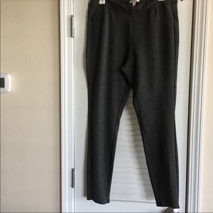 LC Lauren Conrad Pants /Leggings Gray -Size Large